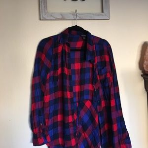 Lucky Brand Checkered Top